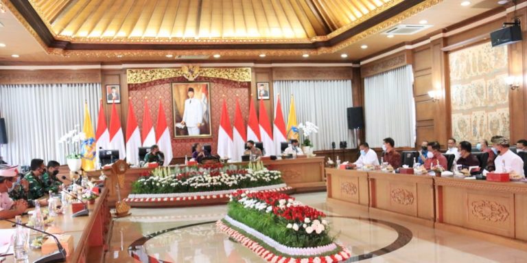 Rakor Bupati/Walikota se-Bali, Bahas Penanganan COVID- 19