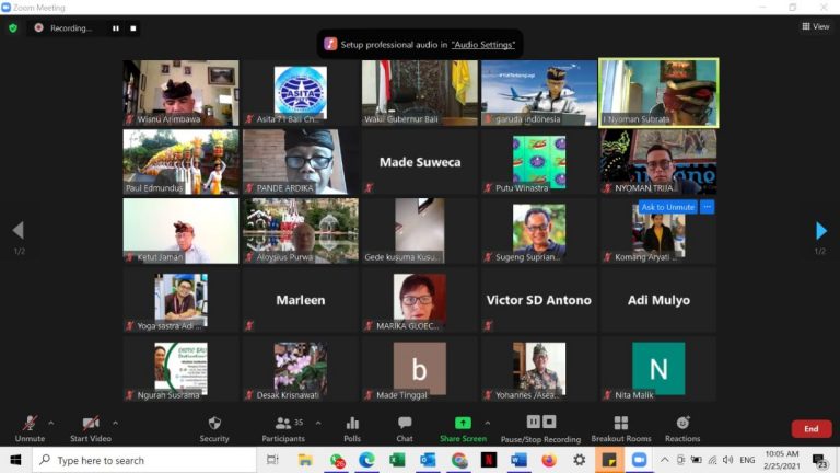 Webinar Saatnya Kita Bicara ASITA71
