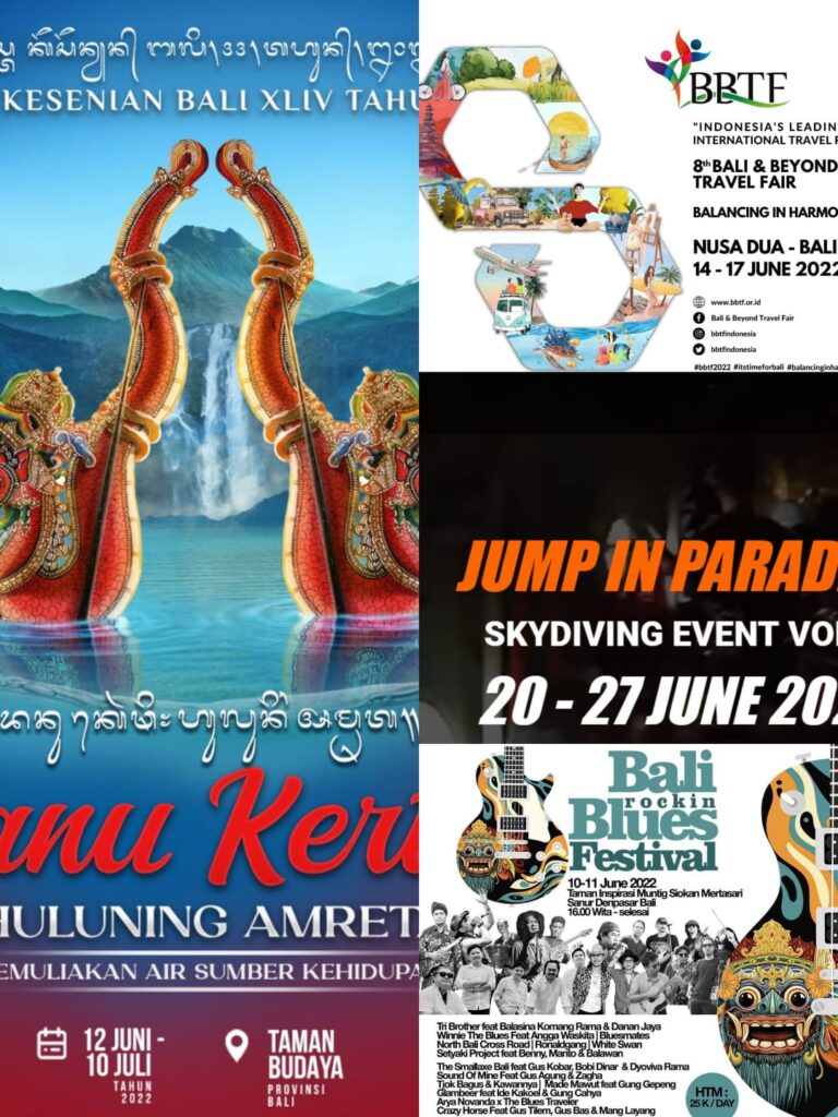 “Bali Rockin Blues Festival” sampai” Jump in Paradise”