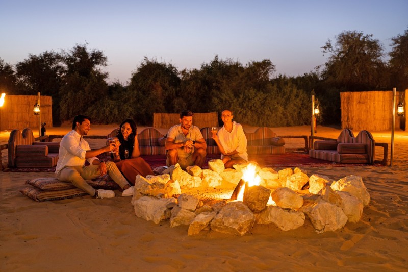 Overnight Safari in the Dubai desert offers a back-to-nature experience