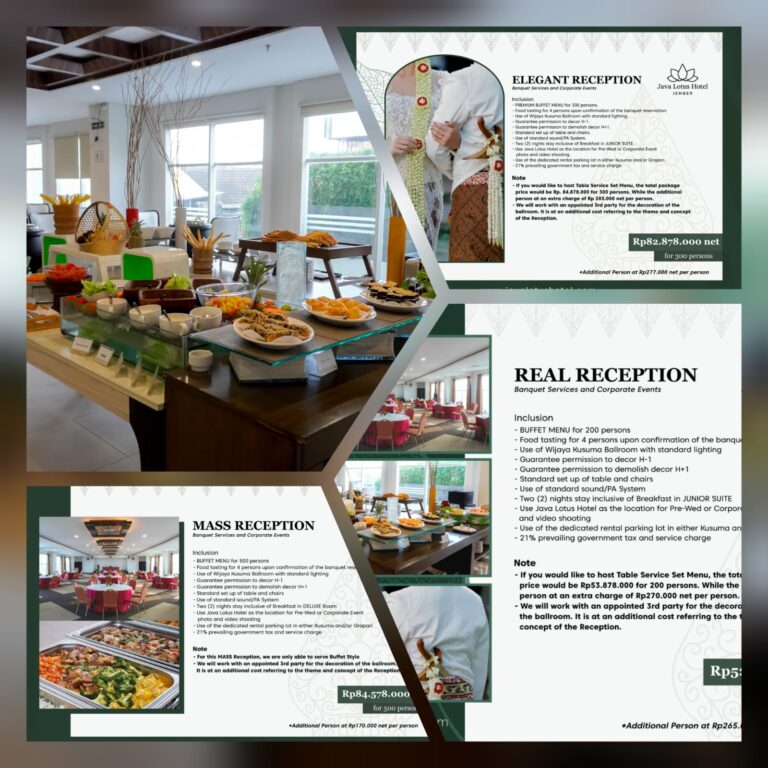 Pesta Meriah di Ketinggian Wijaya Kusuma Ballroom