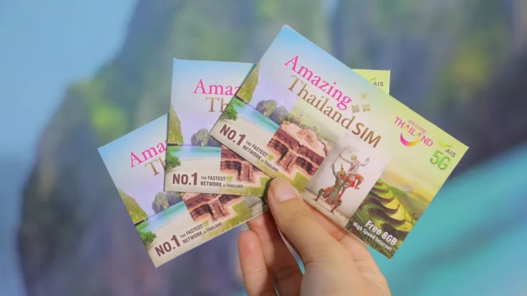 Offering free Amazing Thailand SIM-card