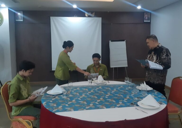 Uji Kompetensi SDM Java Lotus Hotel Jember