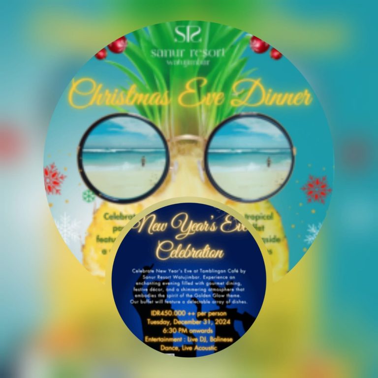 Rayakan Kegembiraan Akhir Tahun di Sanur Resort Watu Jimbar