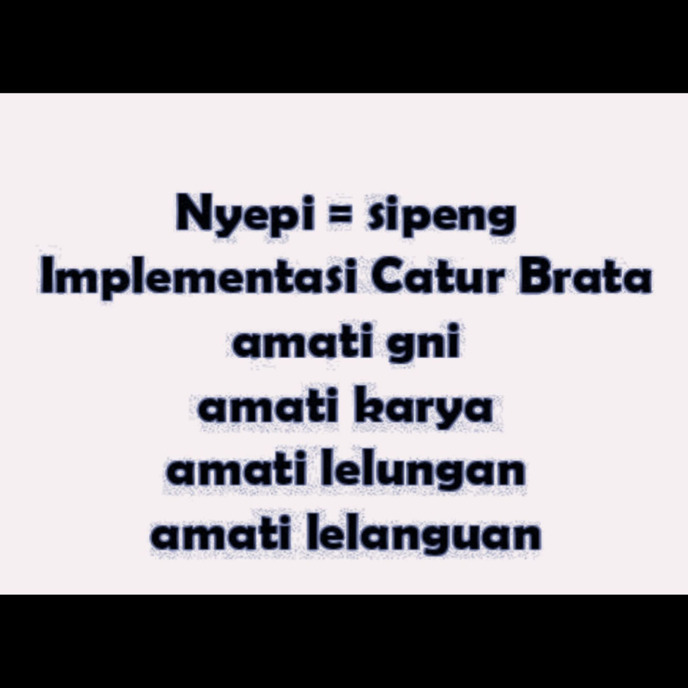 NYEPI, BE HAPPY