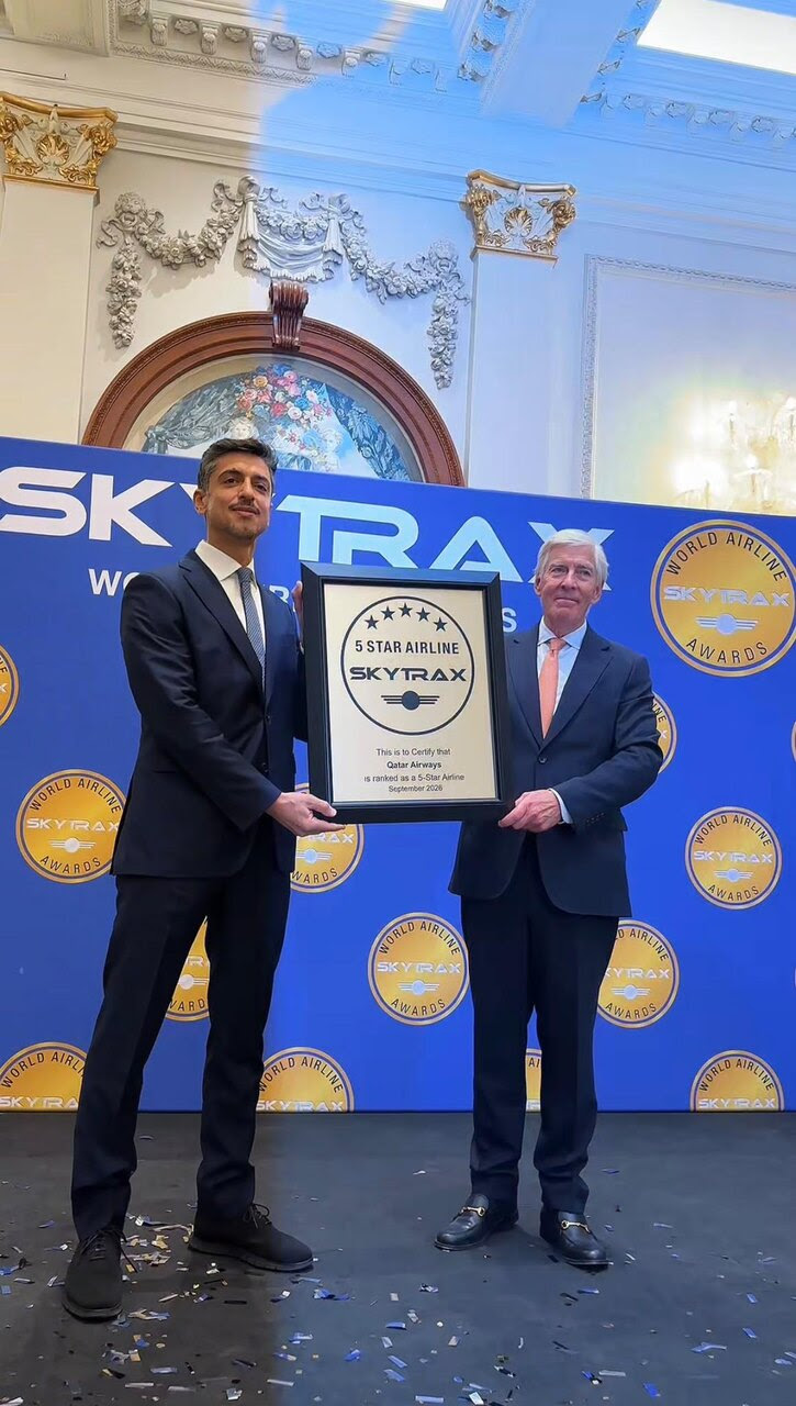 Wins Four Skytrax Awards, Retains Prestigious 5-Star Airline Rating