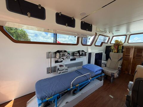 Medical pac yang harus ada di kabin sea ambulance
